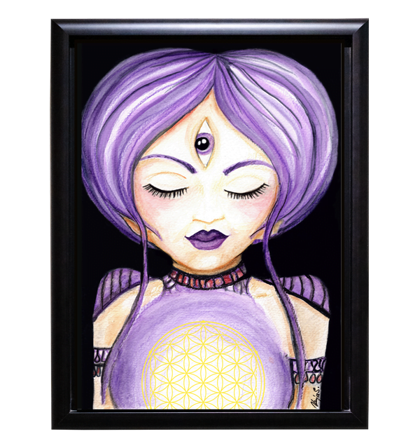 Vijolična Kraljica Luči